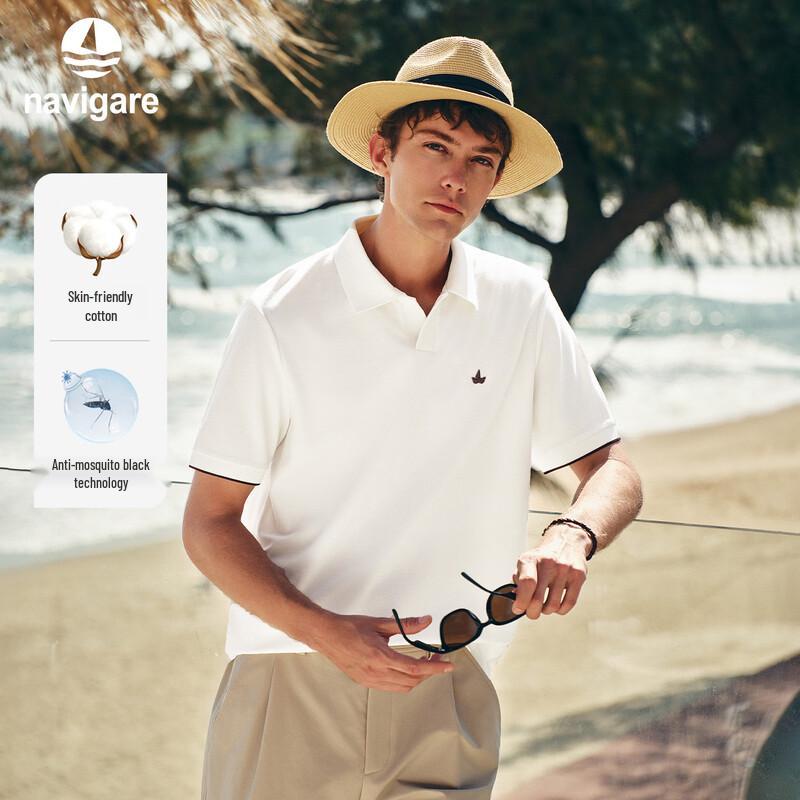 Navigare Men s Anti-Mosquito Short-Sleeved Polo Shirt M/48