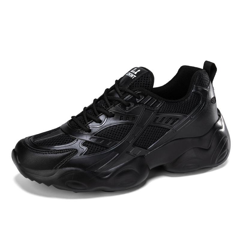 Cross-border Spring and Autumn New Couple Dad Shoes Women's Platform Sports Heightening Running Casual Shoes