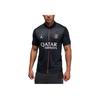 Paris Saint-Germain FW25 2025/26 Stadium Fourth Kit Color Block Pullover V-Neck Short Sleeve Football Shirt Men Tops HM3206-045