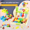 Wooden Toolbox Repair Disassembly Assembly Building Blocks Children Toys Puzzle