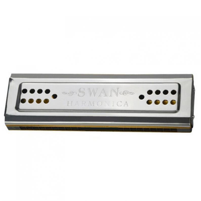 24-hole C&G Double-sided Tremolo Harmonica Playing Harmonica Beginner Self-taught Advanced Wind Instrument