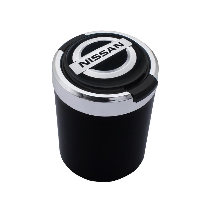 CJBPBI1 For Nissan Qashqai X-trail Tiida Note Juke Sentra Patrol Almera Leaf Multifunctional Car Ashtray Cup Interior Auto Accessories