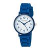 [Arias] Pulseira de Uretano Amalfidia Analógica à Prova d'Água Mostrador Branco WW20050A-199 Feminino Azul