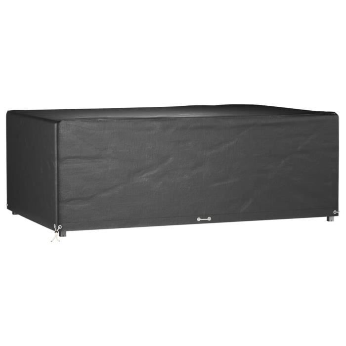 VidaXL Housses de salon de jardin 2 pcs 12 œillets rectangulaire 3155351