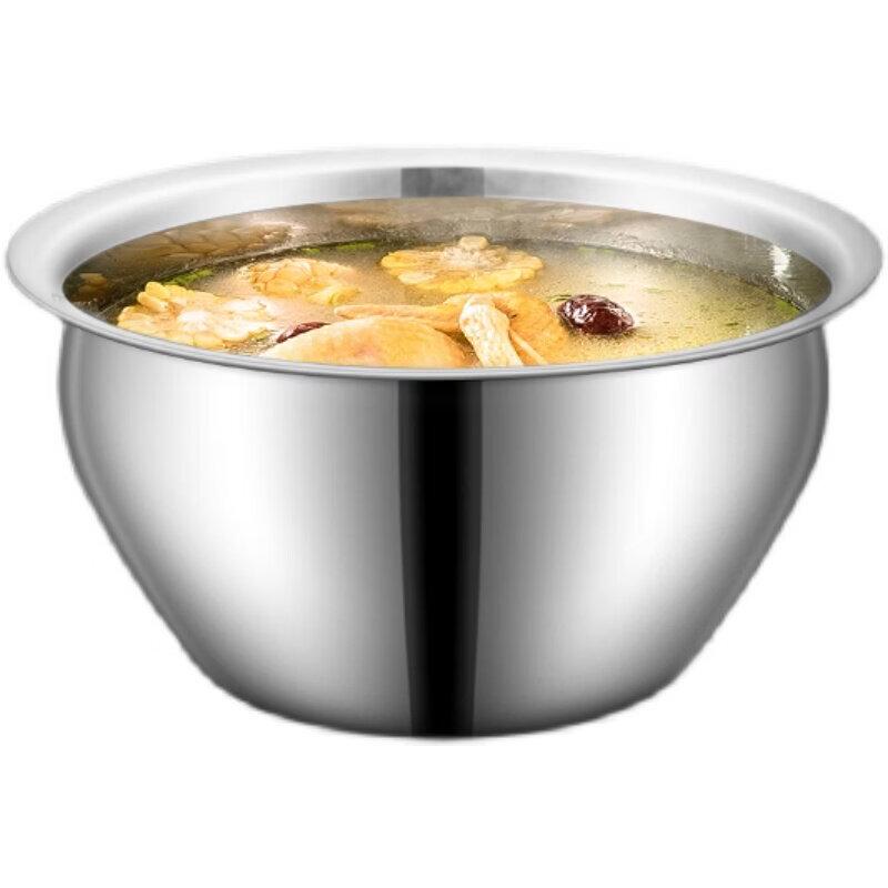 ZISIZ Extra Thick Stainless Steel Oil Pot with Lid