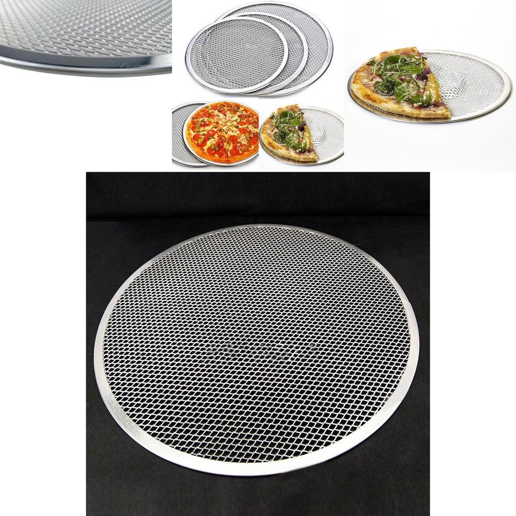 Aluminum Pizza Tray Round With Premium Material For Home Baking And Commercial Use