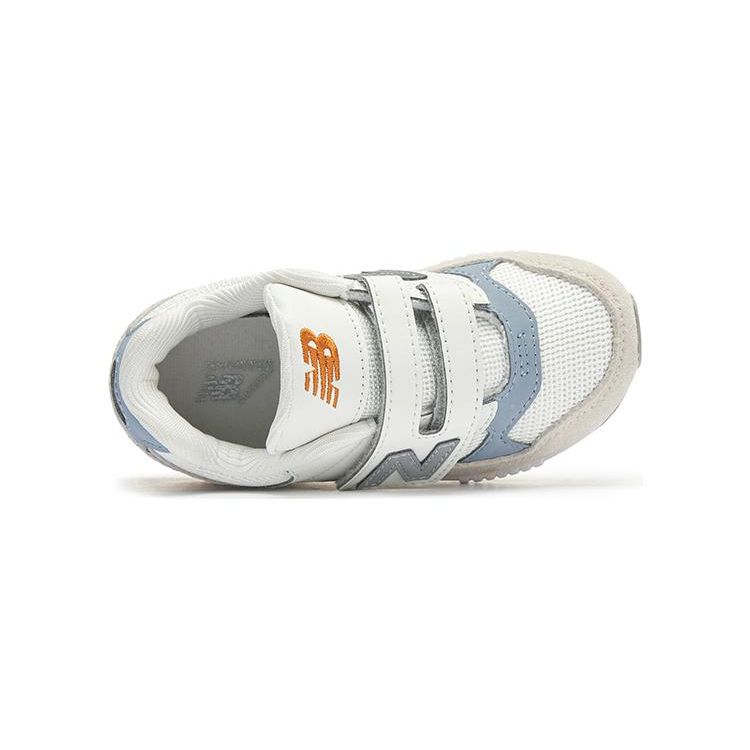 New Balance NB 530 Series Sports Anti-Kick Wear-Resistant Mid-Top Walking Shoes Baby Shoes White Gray IV530GC