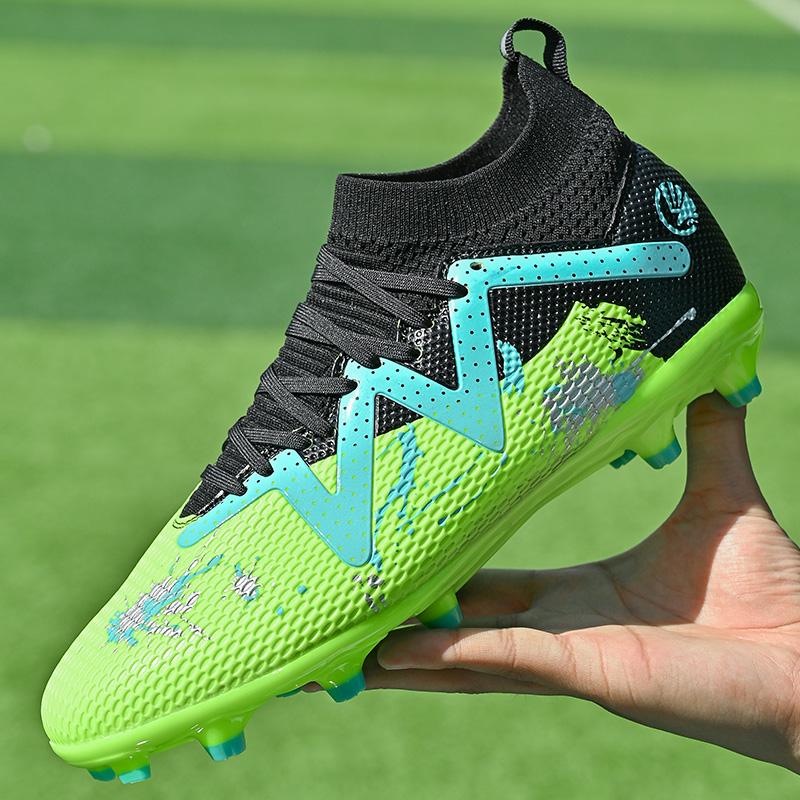 Fashion 34-45 Men's/women's Football Shoes High Elastic Socks Port Artificial Cottage Nails Youth Football Training Football Boots