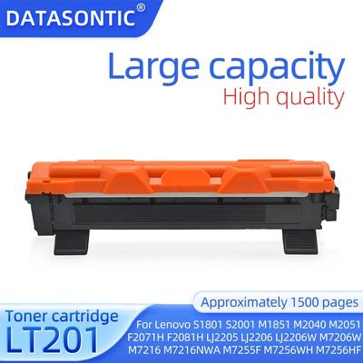Kompatibilní tonerová kazeta LT201 Pro LENOVO S1801 S2001 M1851 M2040 M2051 F2071H kazeta LJ2206 LJ2206W Rám válce DR1035
