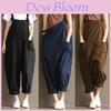 Stylish Womens Loose Jumpsuit With Comfortable Sleeveless Design And Wide Leg Fit