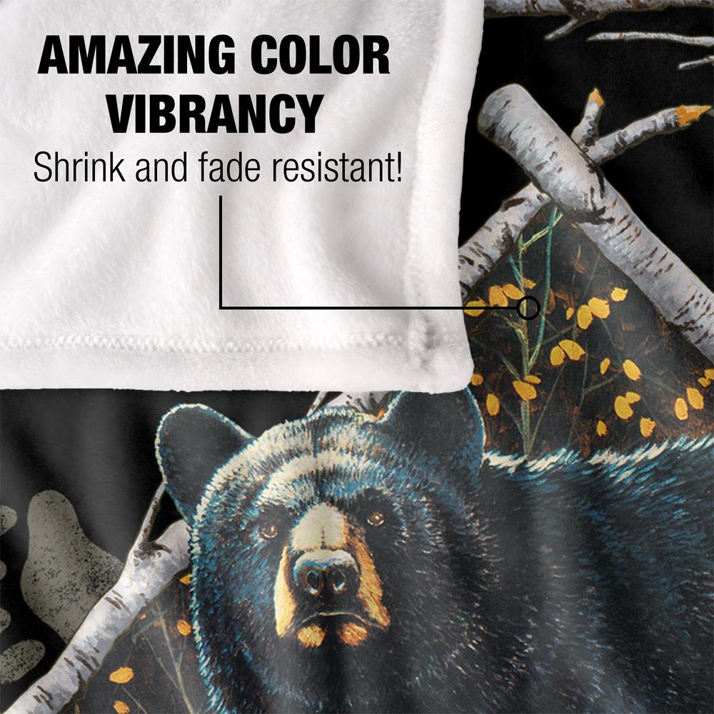 JQ Licensing Silky Bear Supersoft Blanket