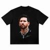 Cristiano Ronaldo Pure Cotton Americanstyle Streets Both Sexes Fashionable Vintage Print Shortsleeved Tshirt