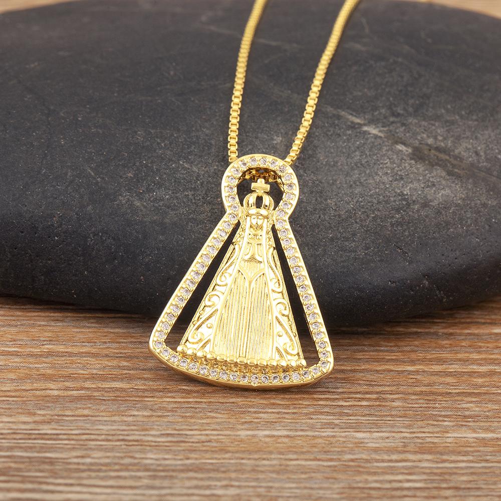 

Nidin Hot Sale Original Design Sparkling Zircon Pendant Necklace 5 Styles For Women Clavicle Chain Jewelry Accessories Chic Gift