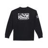 SUNLINE Cotton Long Black L T-Shirt SUW-15506LT