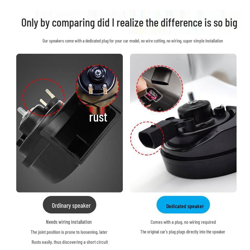 12V Snail Horn for Tank 300 Car Modification