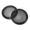 2PCS Ceiling Speaker Grill Cover 92mm Iron Aluminum Round Speaker Mesh Cover Grille Protector for Home Theater Car
