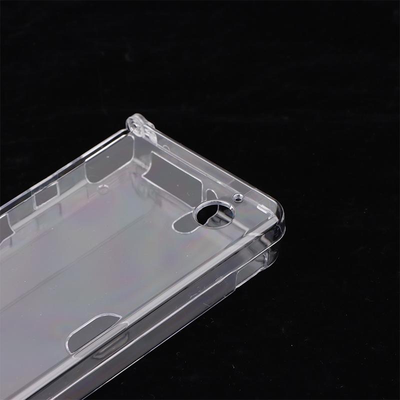 1Pc Plastic Transparent Crystal Shell Skin Case Cover For Ndsl/Ndsi/Ndsi Xl Console With Screen Protective Film