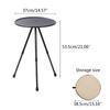 Camping Rundtisch Outdoor Tourist Tragbar Faltbar Leicht Aluminiumlegierung Selbsthebender Tisch Outdoor Zubehör