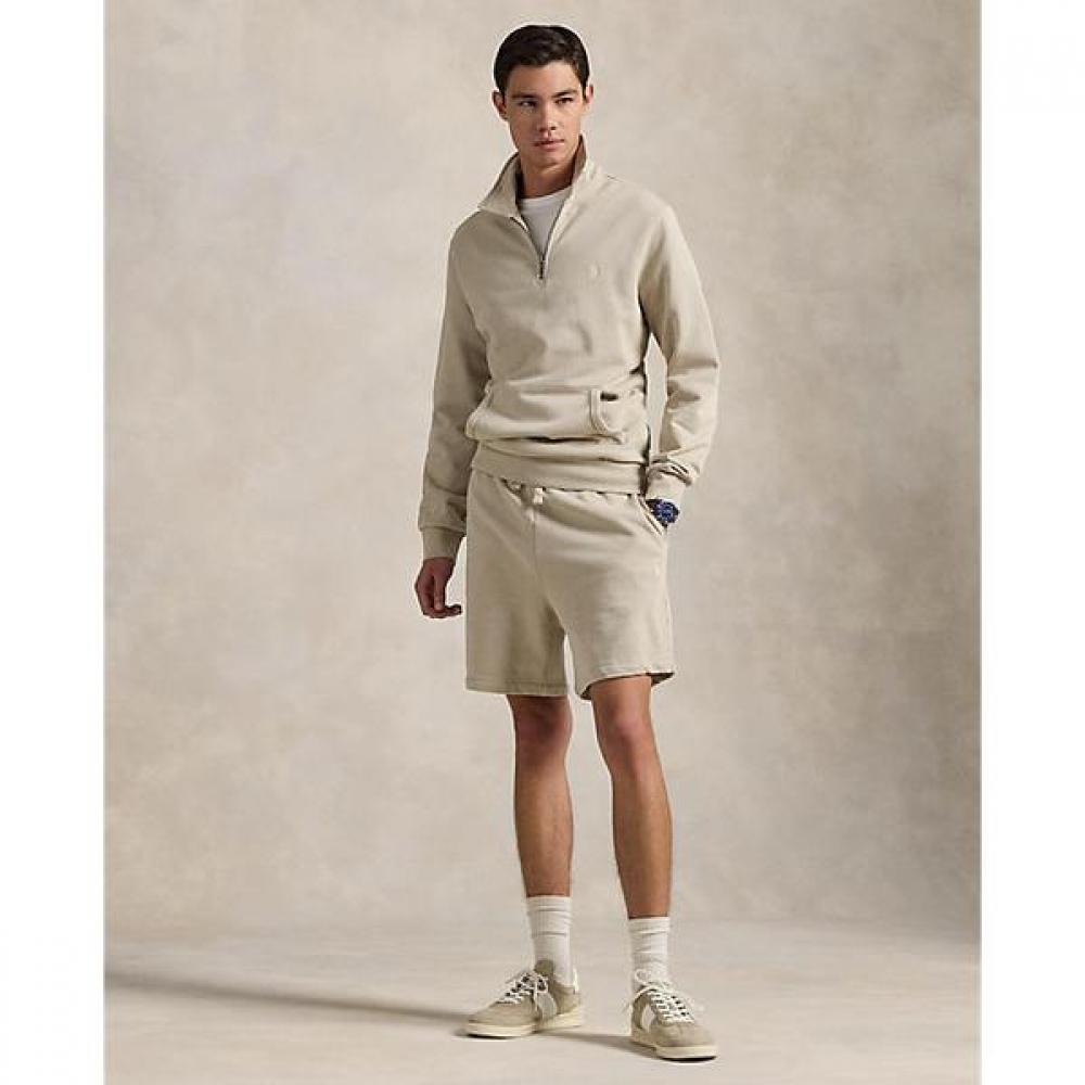 Polo Ralph Lauren Мужская толстовка с четвертью на молнии из петлевого флиса Mnpokni16824384020