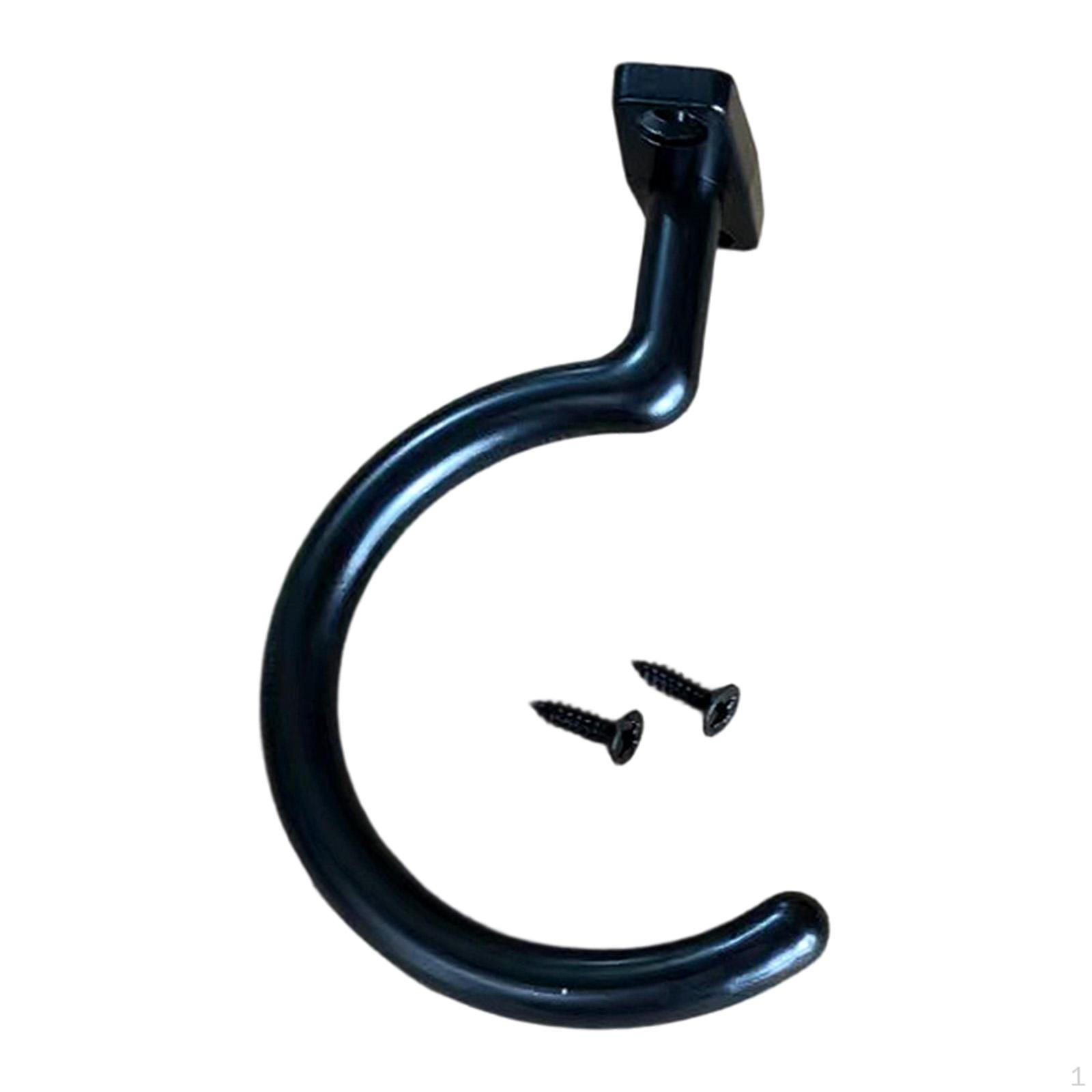 

Billiard Bridge Hook Cue Holder Accessory Made of Zinc Alloy, Easy Assembly, Practical Storage, чорний