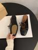 Inner Heightening Bag Head Half Slippers Women Wear Silver Sandals French Temperament Fairy Wind Slope Heel Platform Single Shoes In Summer