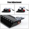 Multiple Flashing Modes Red Blue Windshield Warning Lamp Car Strobe Light Emergency Flasher C igarette Lighter Plug 12V 12 LED