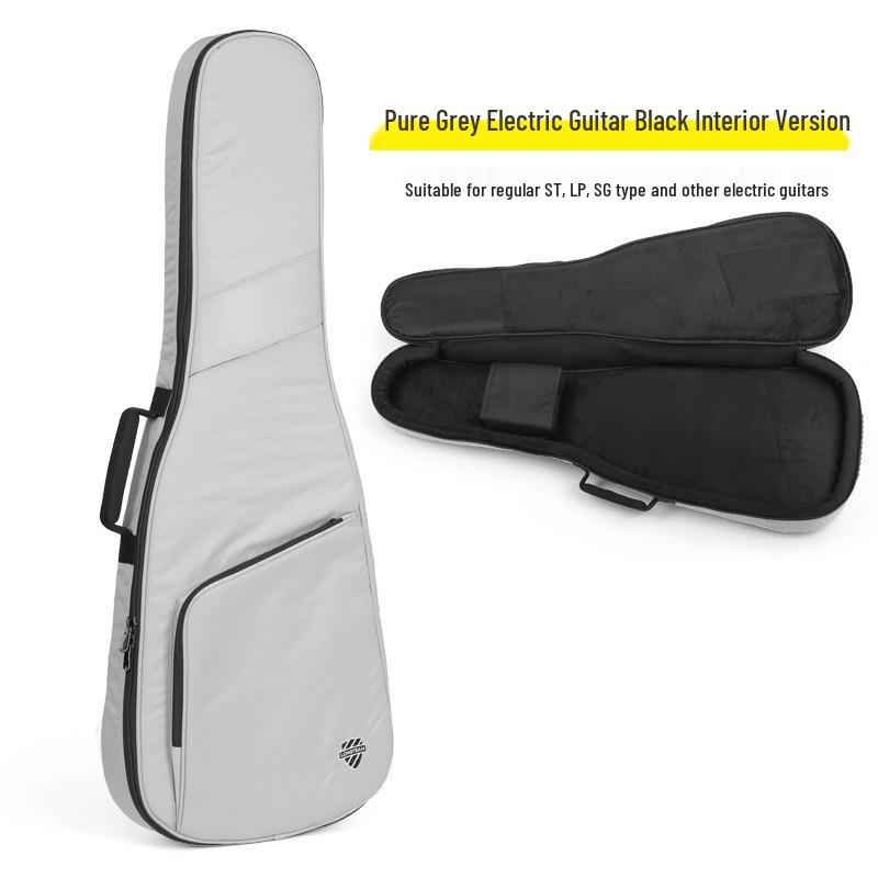 

Langting 30mm Padded Electric Guitar Backpack with Plush Lining, Dual Shoulder Straps, and Gig Bag. Electric Guitar Version