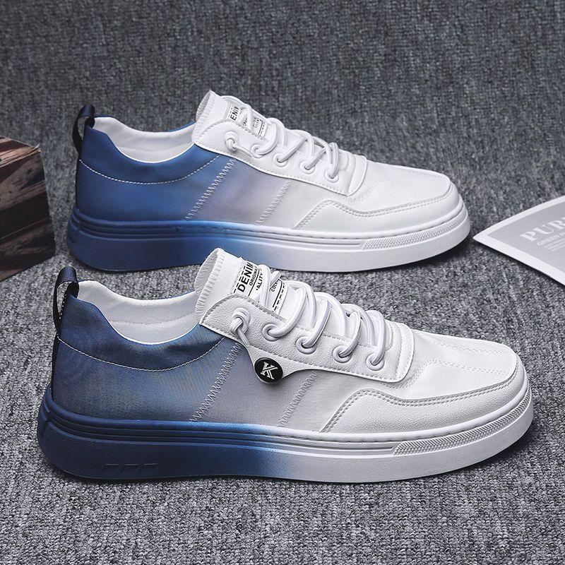 Neue Herrenschuhe Herren Allround-Casual-Trend Weiße Schuhe Herren Casual Sportschuhe Slipper Flache Schuhe Vier Jahreszeiten Herrenschuhe