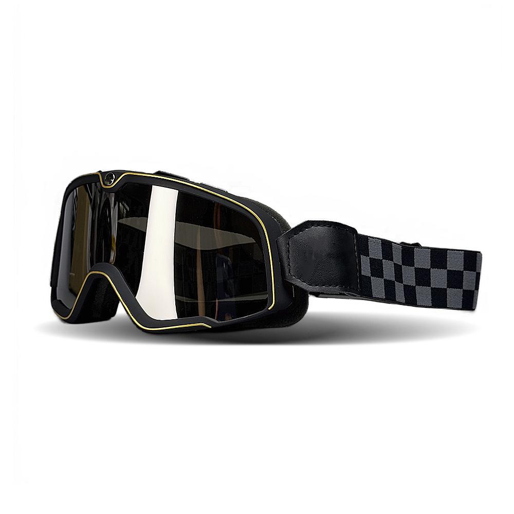 Retro Winddichte Motorradbrille - 100% Schützende Brille für Outdoor-Fahrten & Sport