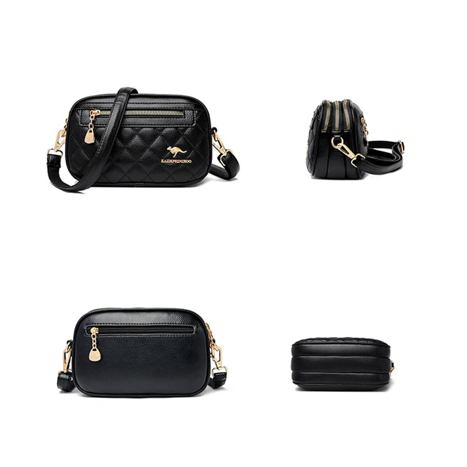 Damen Hochwertige Leder Geldbörse Umhängetaschen Luxus Designer Crossbody Tasche Damen Pendler Handtaschen Mode Damen Umhängetasche