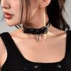 Liebe Und Tiefraum Anhänger Cosplay Choker Armband Unisex PU Kette Party Schmuck Für Frauen Männer Accessoire Geschenk
