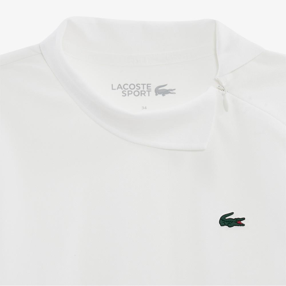 Lacoste Women's Tennis Diagonal Zipper Collar Polo Shirt PF951E-56G70V