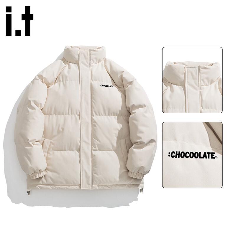 :CHOCOOLATEit Men s Stand Collar Padded Winter Jacket 4XL
