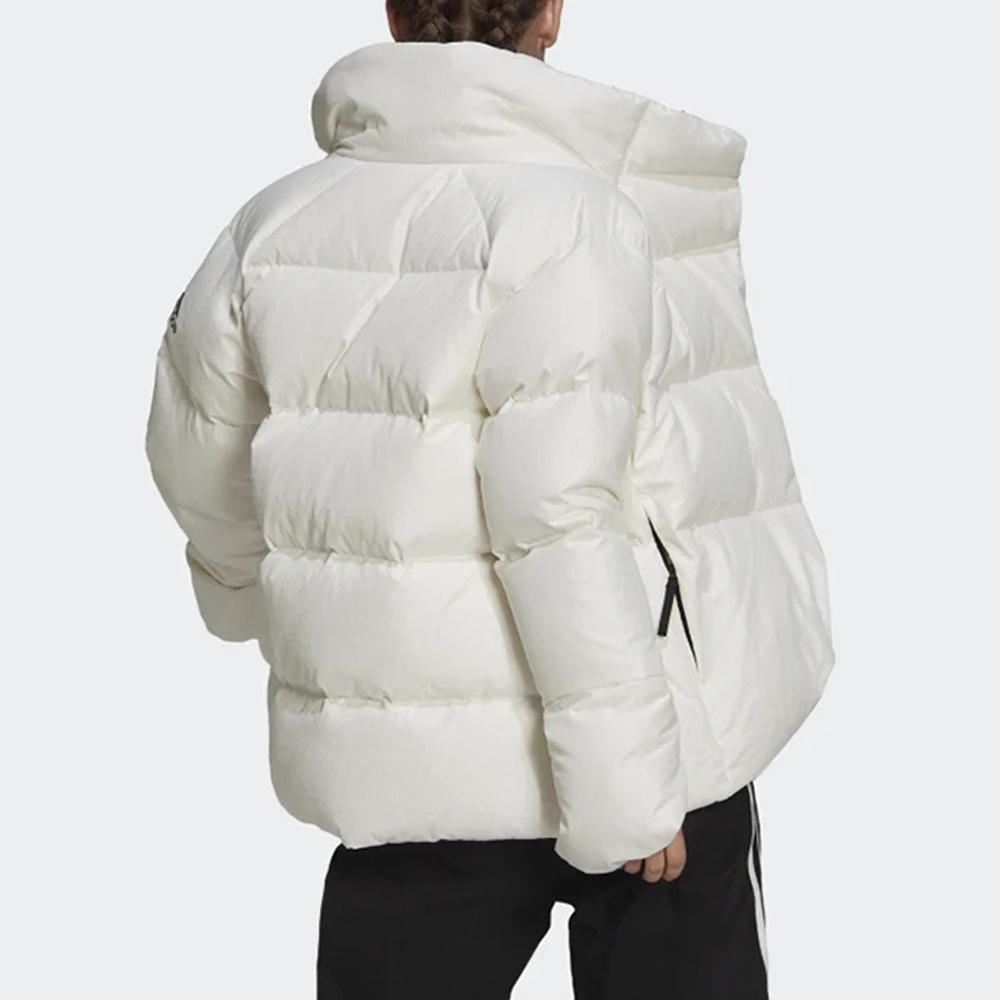 (WMNS) adidas Big Baffle Jacket Asia Sizing 'White' Women's GT6542