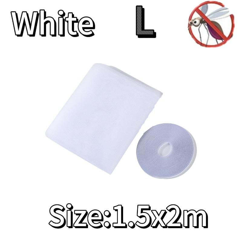 DIY Mosquito Net Self-adhesive Indoor Anti-insect Fly Screen Curtains Window Net Protections Mesh Home Textile Bed Garden