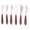 6PCS Smooth Polished Surface Art Painting Palette Knives Color Mixing Knives Acrylic Art Making