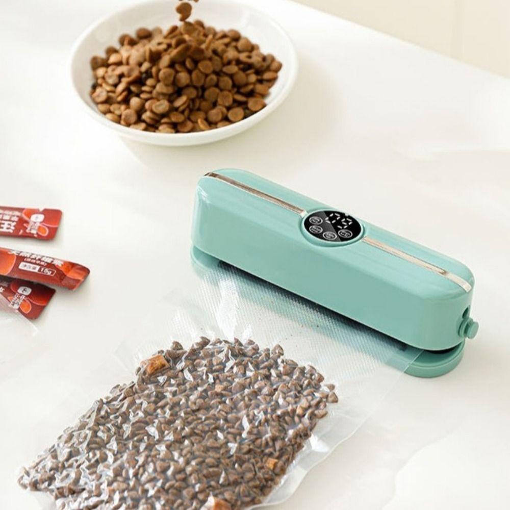 USB Rechargeable Vacuum Sealer Automatic Food Sealing  Machine  Kitchen Gadgets