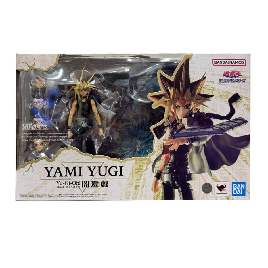 

Spot Bandai Shfiguarts Shf Yami Yugi Yu-Gi-Oh Action Anime Figures Trend Toys Model Christmas Gift Collection Desktop Decoration Kid Friendly