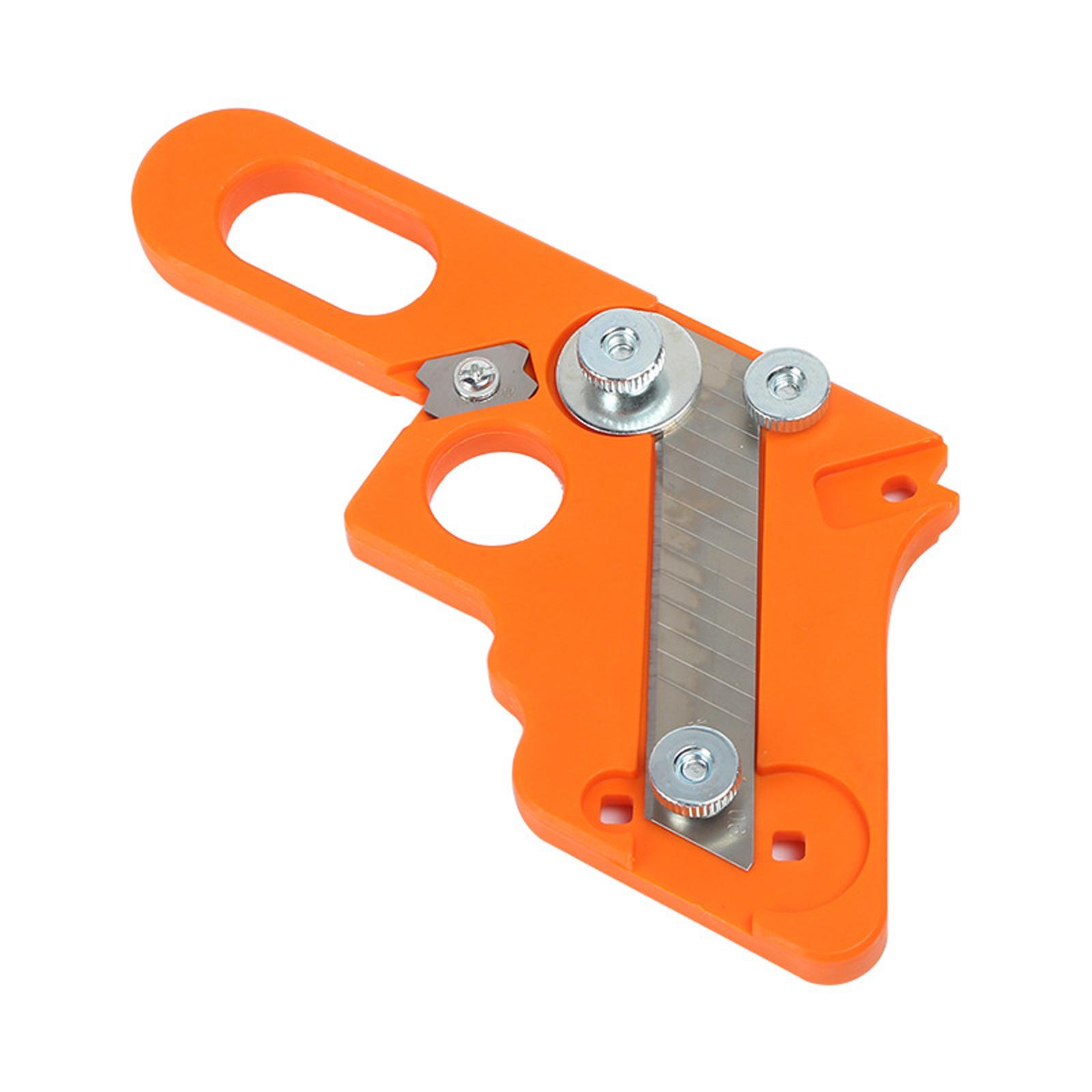 

Триммер для облицовки кромок, резак для кромок шпона, инструмент для деревообработки, круглый изогнутый прямой триммер для изготовления мебели A