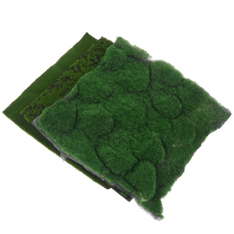 Simulation Moss Turf Lawn Green Plants Diy Artificial Garden Landscape Decor