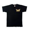 Forcart Discharge Print T-Shirt Black L (Length 68.5cm x Width 51cm) Fugaku King Ghidorah