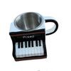 Funny Musical Instrument Coffee Mug Piano Guitar Style Coffee Cup Funny Drinkware Beer Milk Water Cup