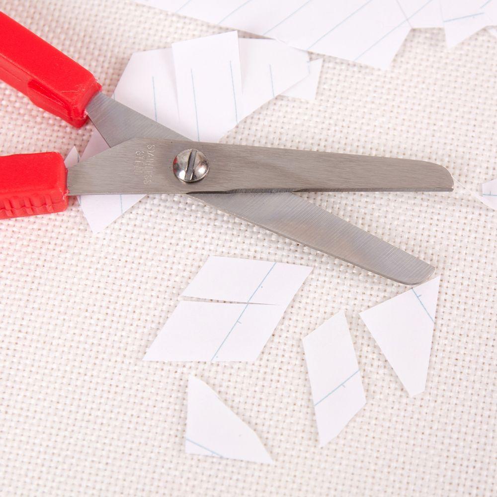 Office Stationery for Children Adults Adaptive Scissors Cutting Supplies Loop Scissors Yarn Cutter