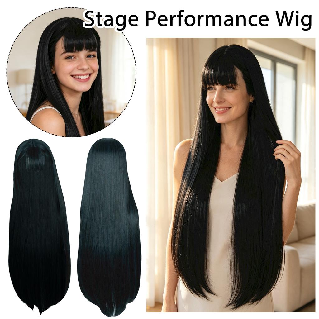 Stage Performance Wig - Novelty Costume Wig for Themed Parties and Cosplay Events
