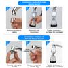 Faucet Aerator 360 Degree Rotatable Pressure Boosting Adjustable Water Washable Kitchen Sink Tap Bubbler Sprayer Accessory