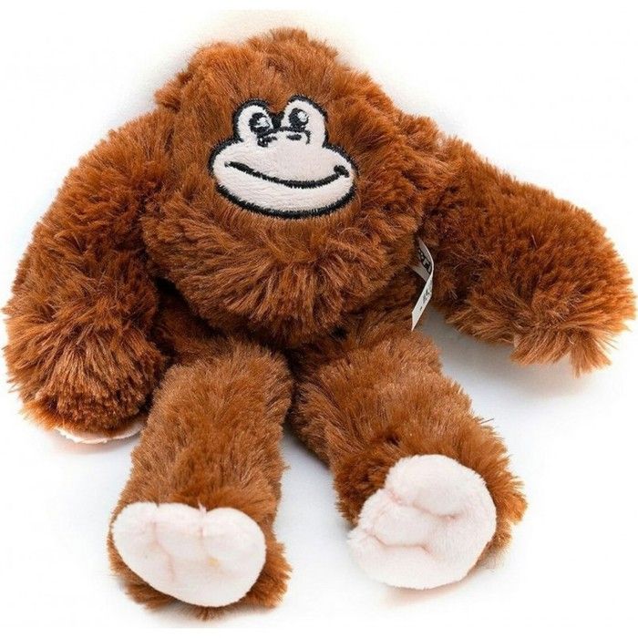 NC Leke for Hund Plysj Gloria Mizaru Ape Brun Brown