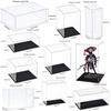 Acrylic Display Case for Collectibles Assemble Clear Acrylic Box Alternative Glass for Display Action Figures Home Storage Toys