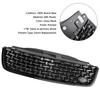 Dynamischer Stil Frontgrill Passform Land Rover Discovery 5 L462 2017-2020 Schwarz