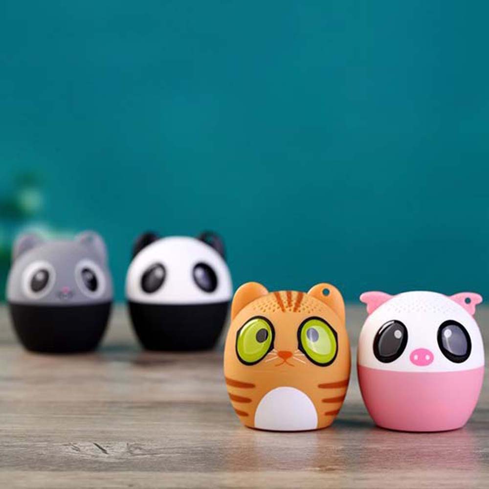 Cartoon Christmas Gift Stereo Animal Bass Speaker Music Player Bluetooth Speaker Sound Speaker