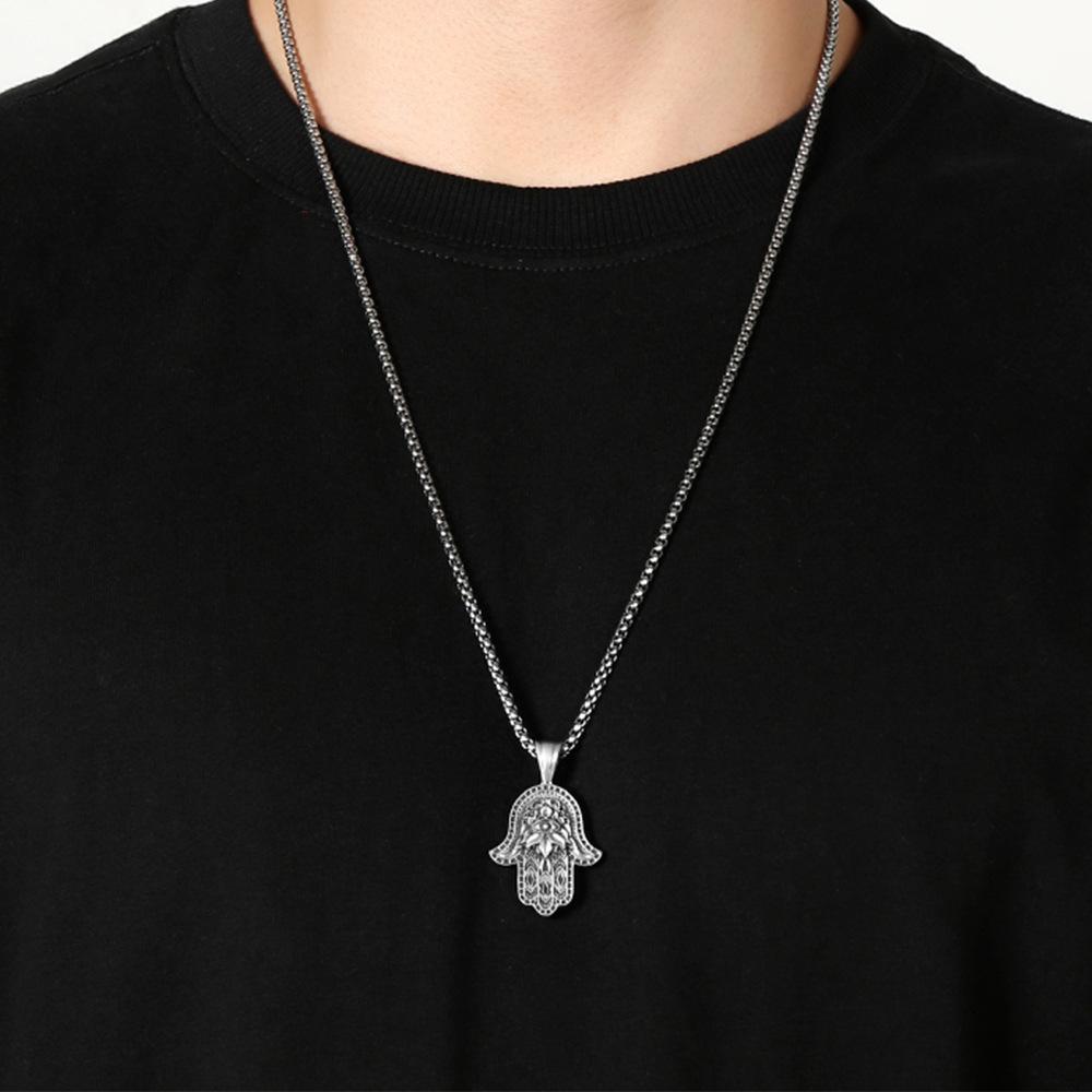 Pendants Necklaces European and American Men's Halloween Party Accessories